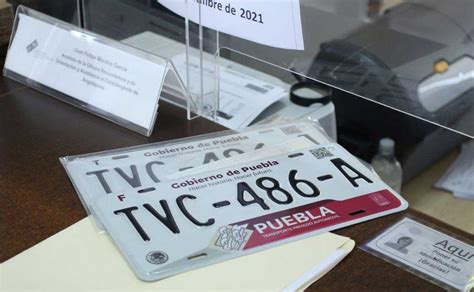 Cambio de placas en Puebla: costo del 2023 y requisitos